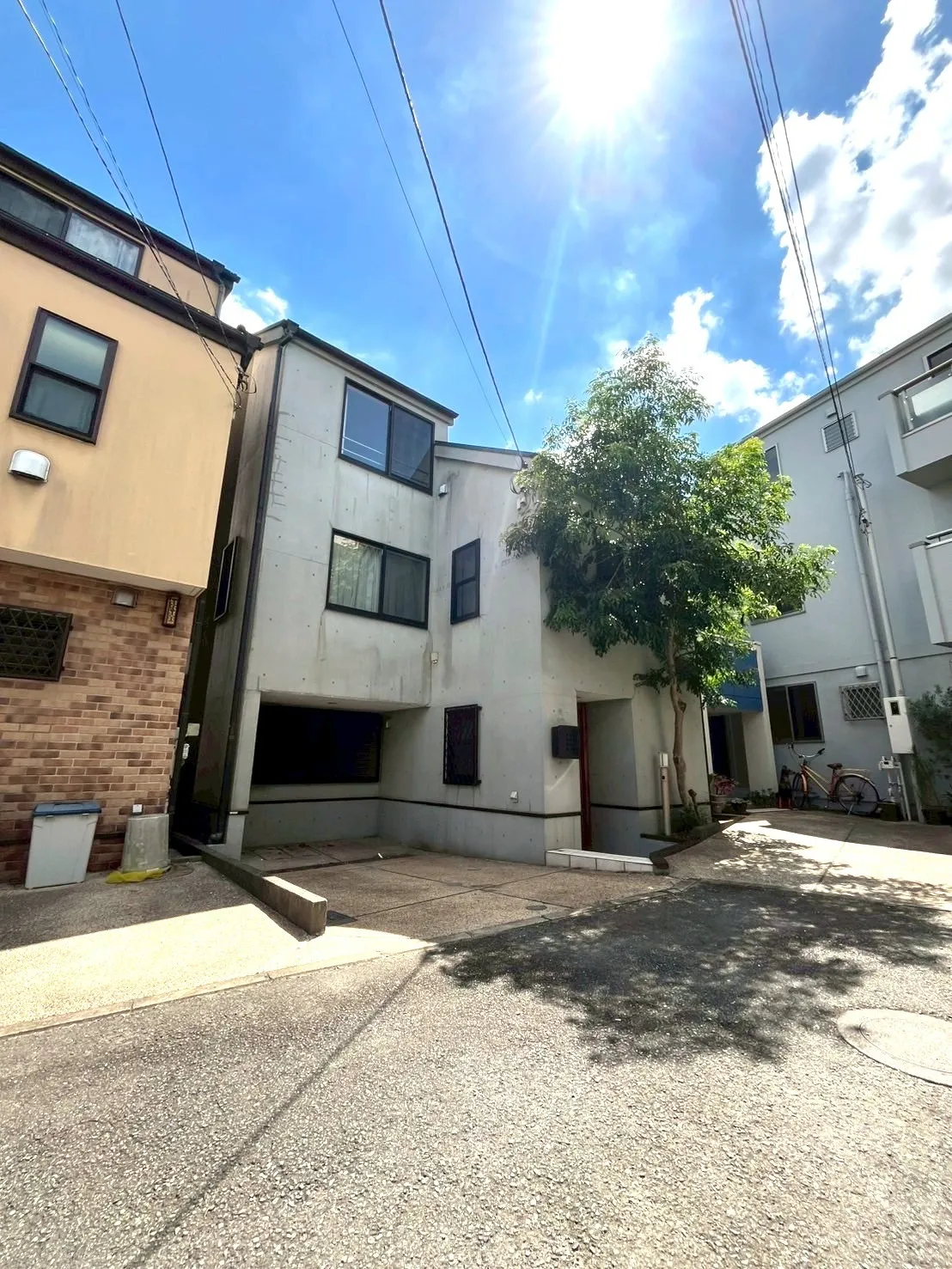 前面道路の様子