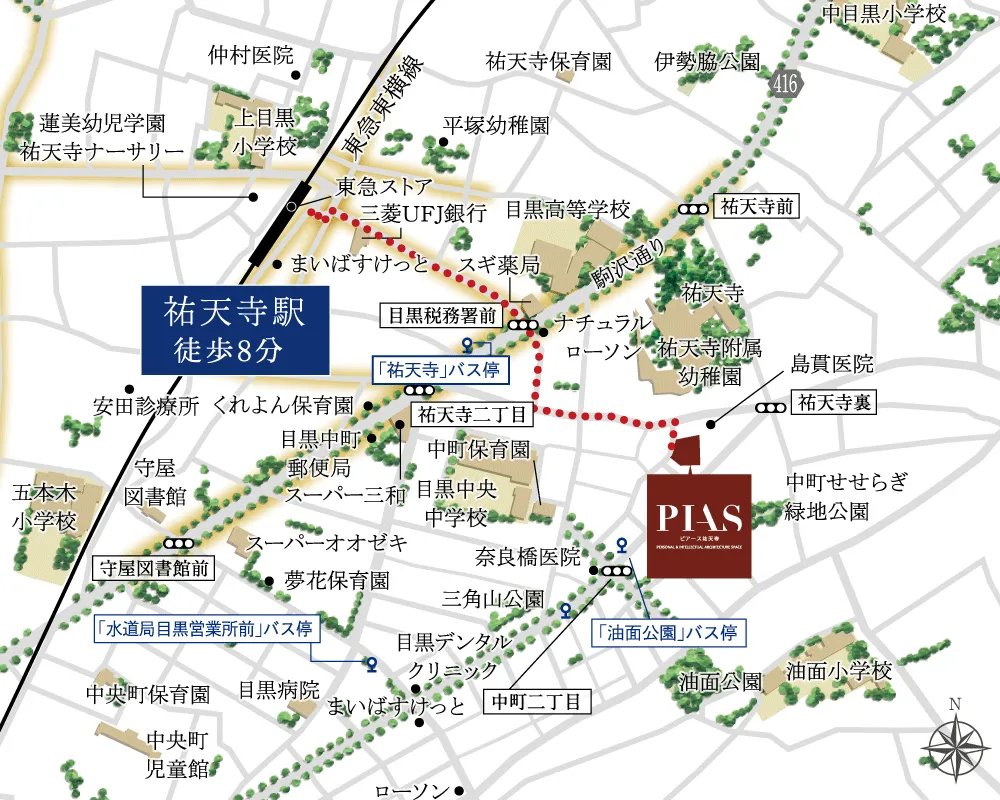 マンションロケーションマップ